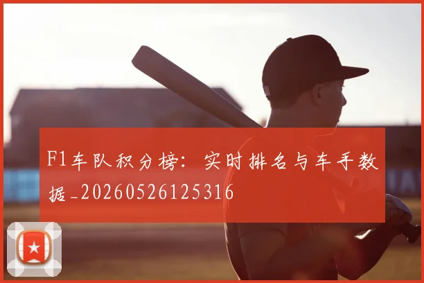 F1车队积分榜：实时排名与车手数据_20260526125316